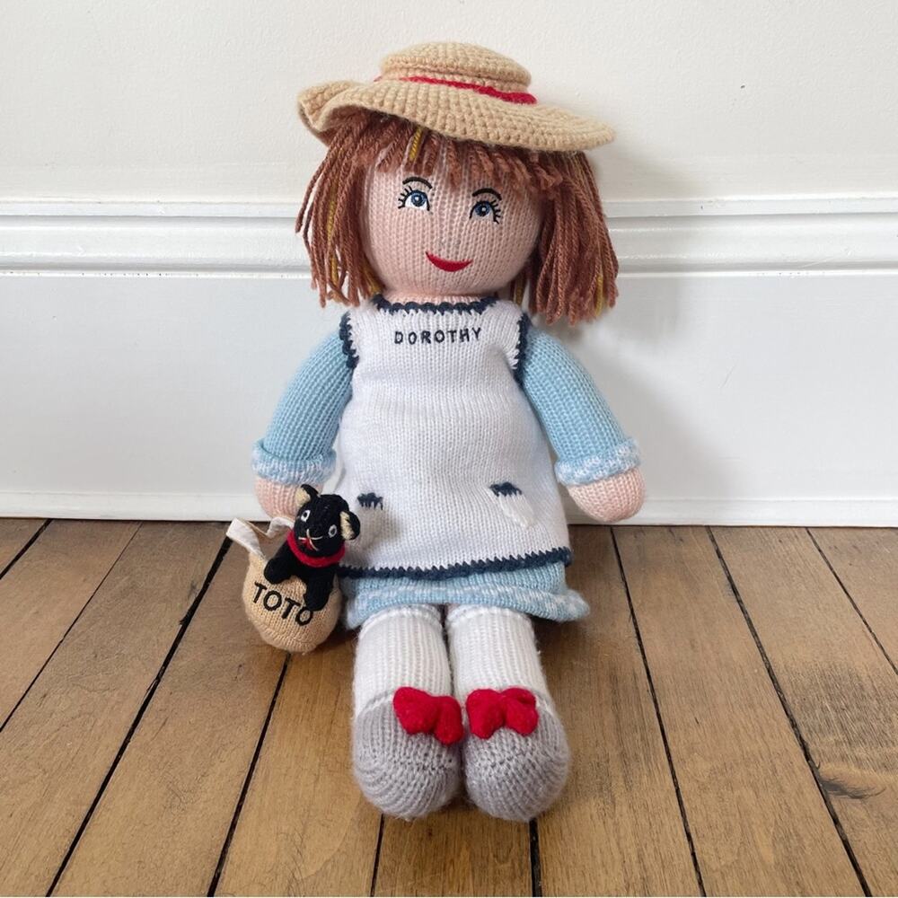 Dorothy Wizard of Oz 2000 Limited Edition Classic Oz Knit Poly Dolly Doll